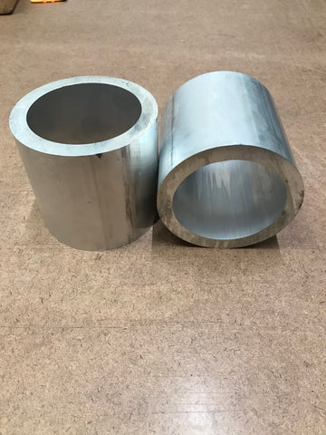 4-1/2" X 1/2" Wall Aluminum Round Tubing